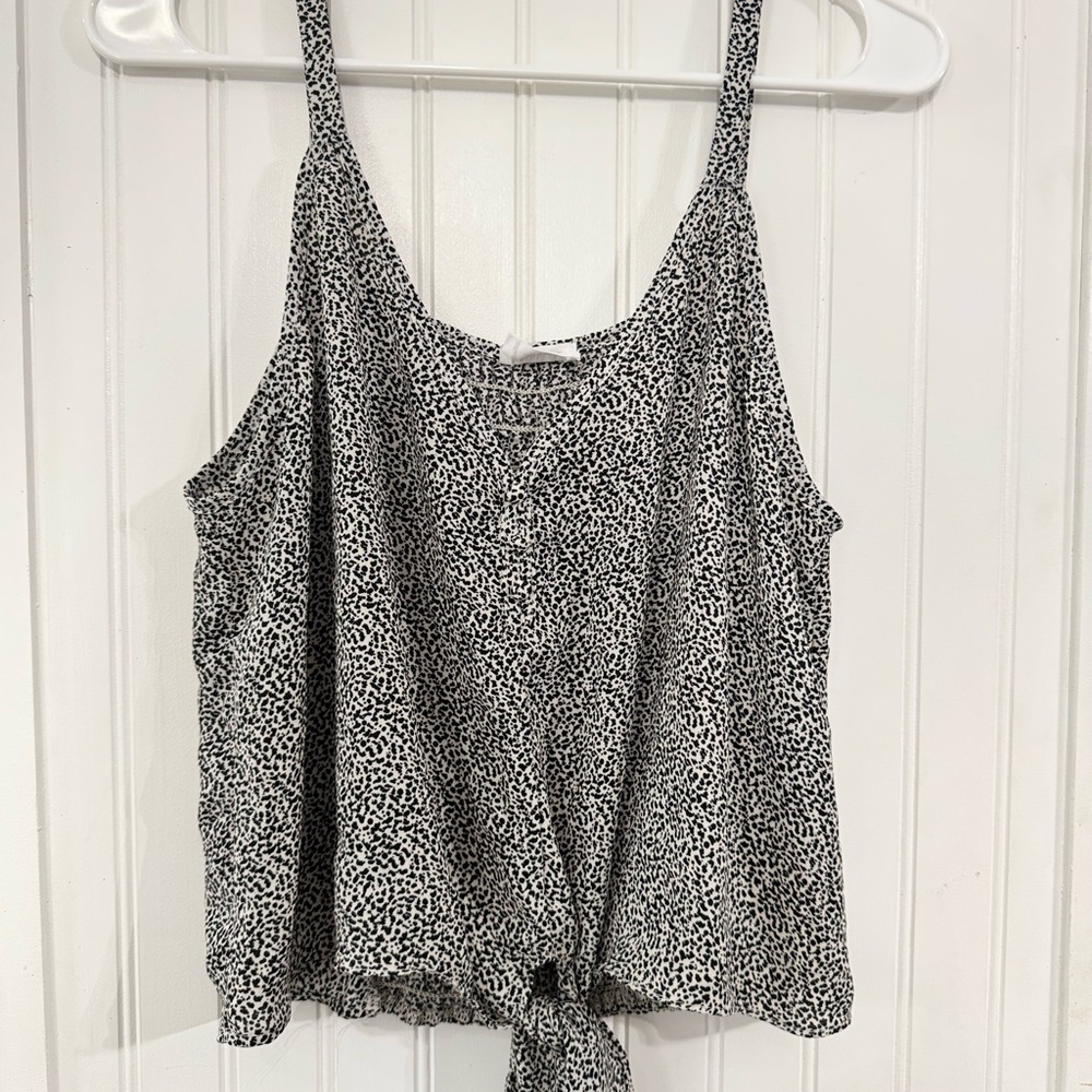 Stylish Black and White Women's Top